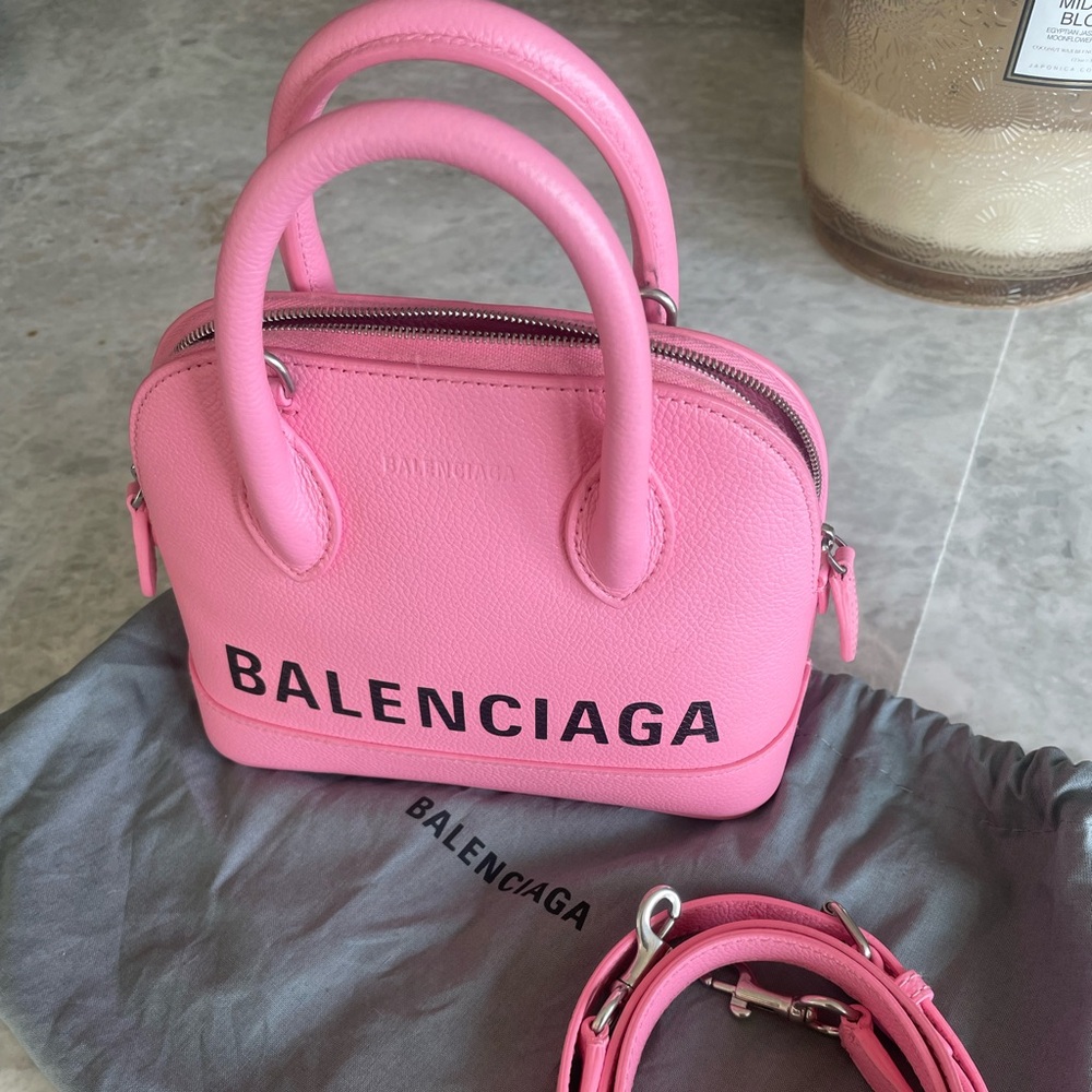 Balenciaga Ville Mini Pink Bag